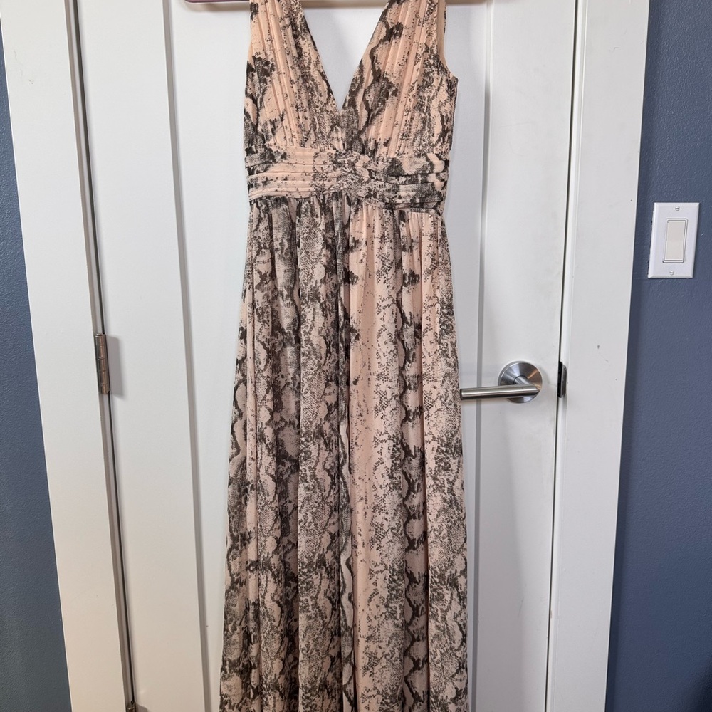 H&M Snake Patterned Dress